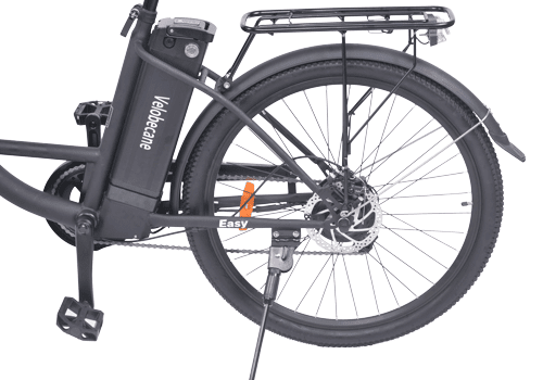 Vélo électrique 26′ VELOBECANE-7 vitesses-Freins à disque