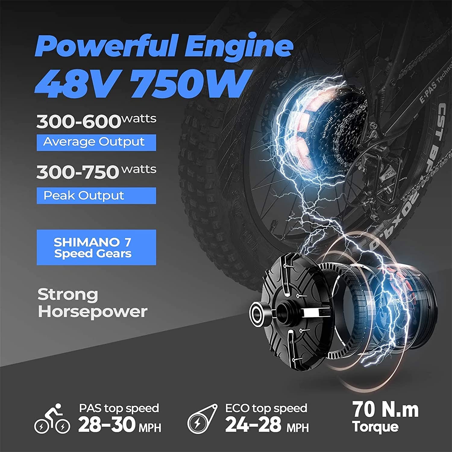 DuraB Velo Electrique Homme Pliable 500W – Image 6