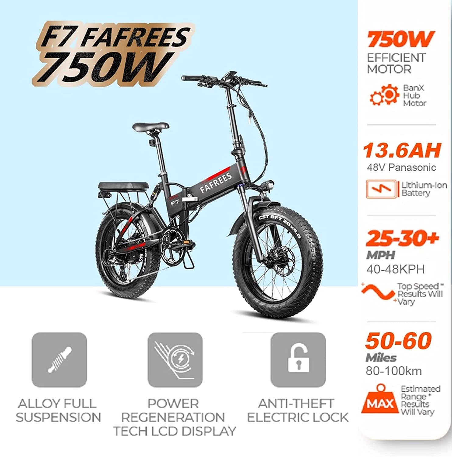 DuraB Velo Electrique Homme Pliable 500W – Image 2