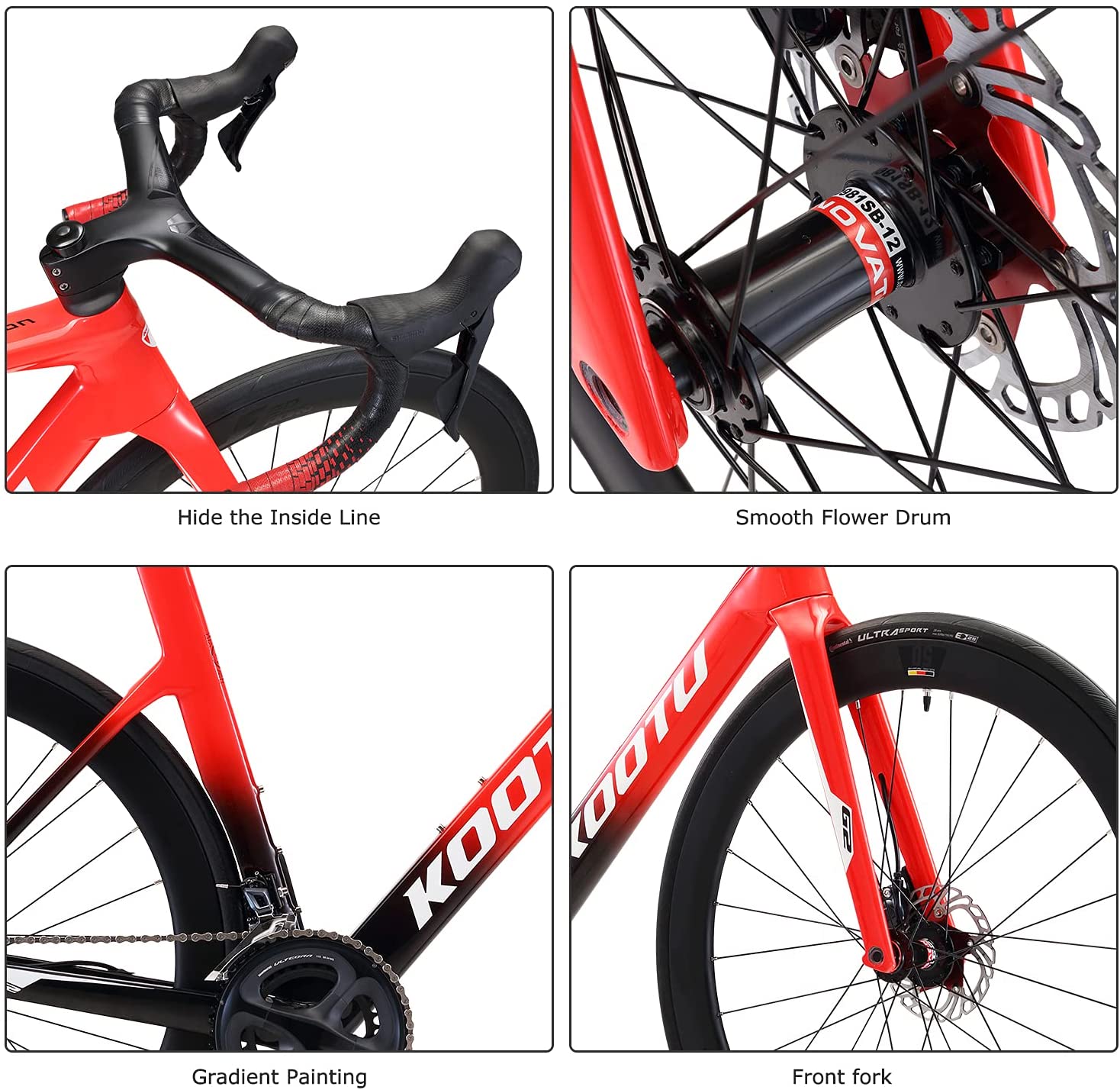 SAVADECK Velo de Route Carbone – Image 4