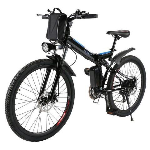 ORUS Velo VTT tout suspendu assistance electrique cadre alu E310 27 5 21 vitesses Shimano 60 km autonomie DRUCO SHOP