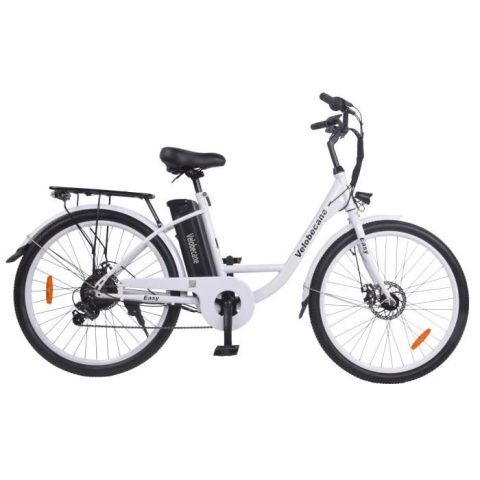 Vélo électrique 26′ VELOBECANE-7 vitesses-Freins à disque