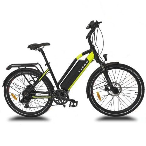 Vélo électrique Hitway Vélo électrique 26" 4,0 Fat Tire, VTT Électrique E-Bike avec Batterie au Lithium Amovible 48V 15Ah, 250W, 7 Vitesses,jusqu'à 55-80km